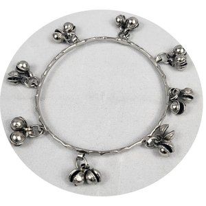 Sterling Silver Vintage Bangle Bracelet